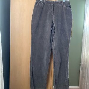 J Jill brushed soft cotton pants. Zipper enclosure w/ 2 front , 2 back pockets